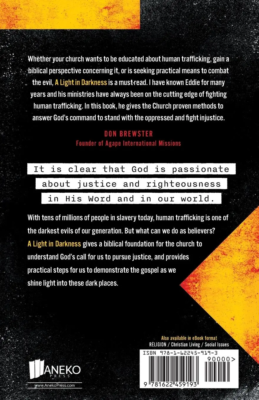 Rückseite: 9781622459193 | A Light in Darkness | The Church's Role in Ending Human Trafficking