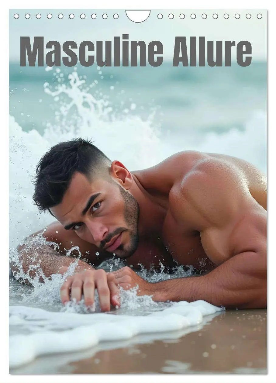 Cover: 9783457239193 | Masculine allure (Wall Calendar 2025 DIN A4 portrait), CALVENDO 12...