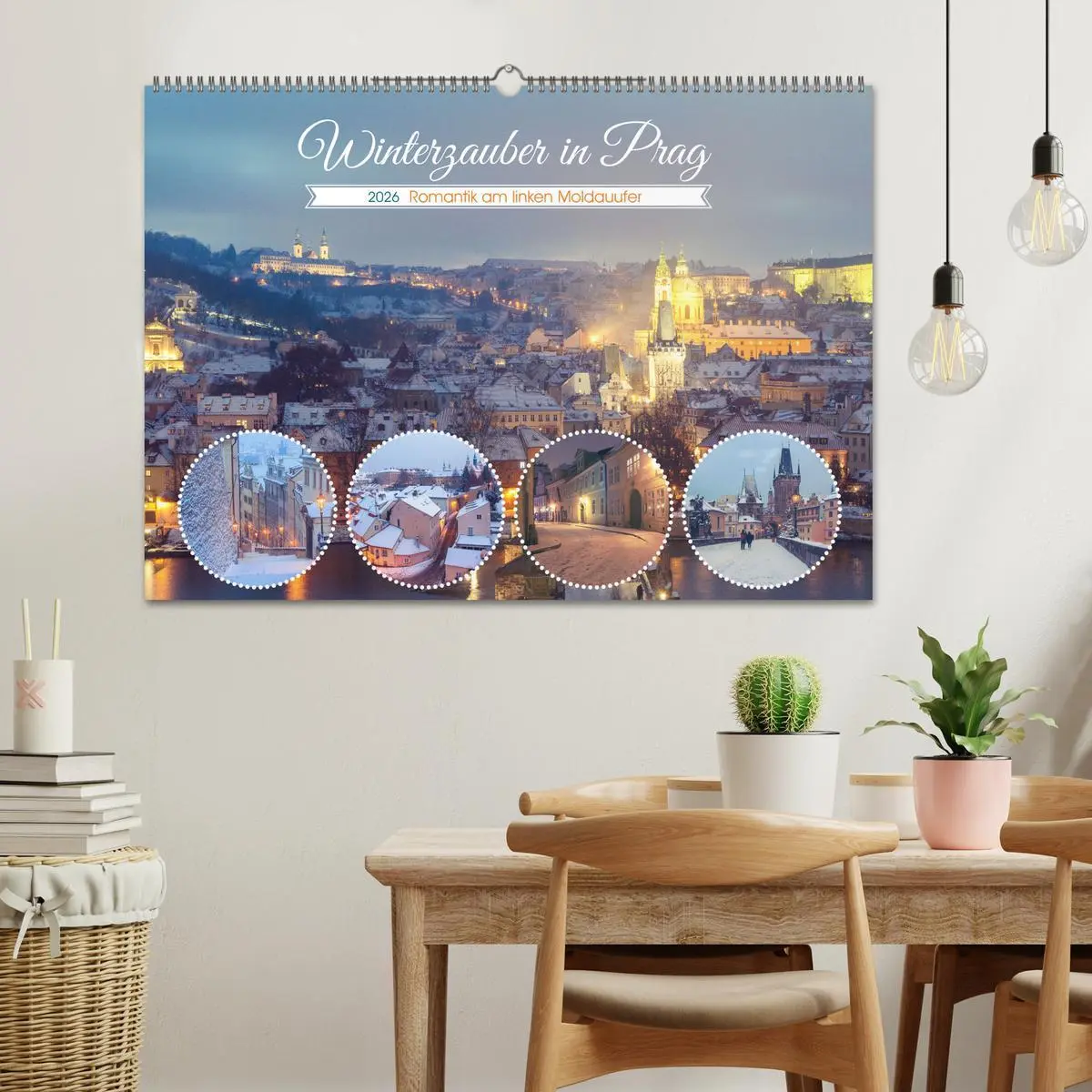 Bild: 9783457549193 | Winterzauber in Prag (Wandkalender 2026 DIN A2 quer), CALVENDO...