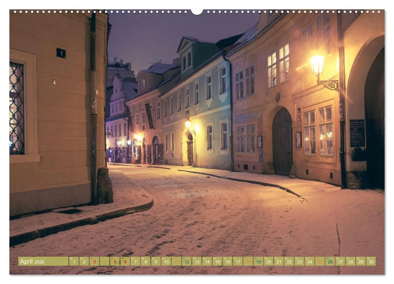 Bild: 9783457549193 | Winterzauber in Prag (Wandkalender 2026 DIN A2 quer), CALVENDO...