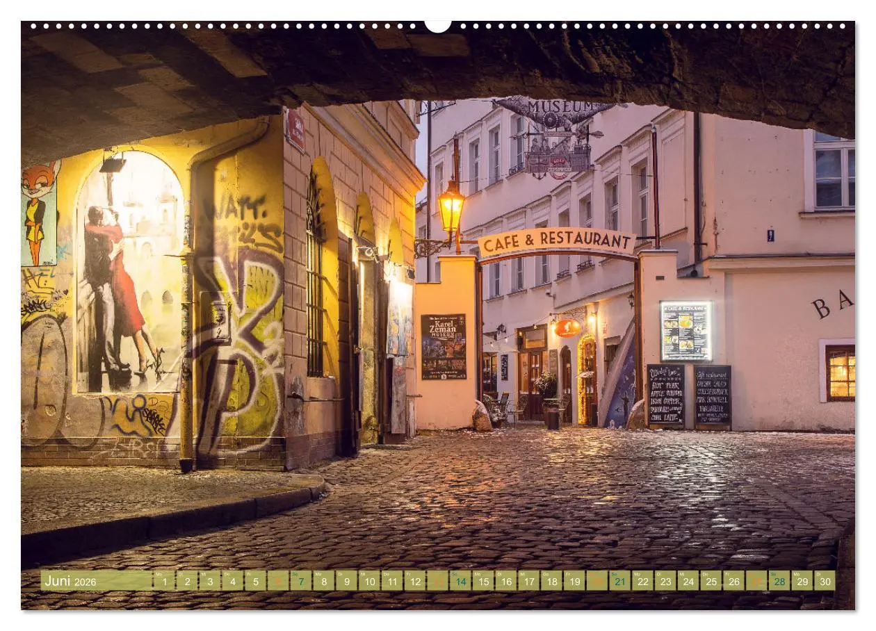 Bild: 9783457549193 | Winterzauber in Prag (Wandkalender 2026 DIN A2 quer), CALVENDO...