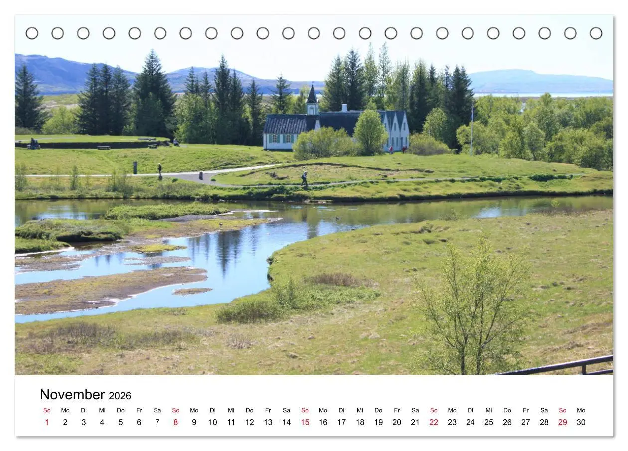 Bild: 9783457789193 | Der goldene Zirkel, Island (Tischkalender 2026 DIN A5 quer),...