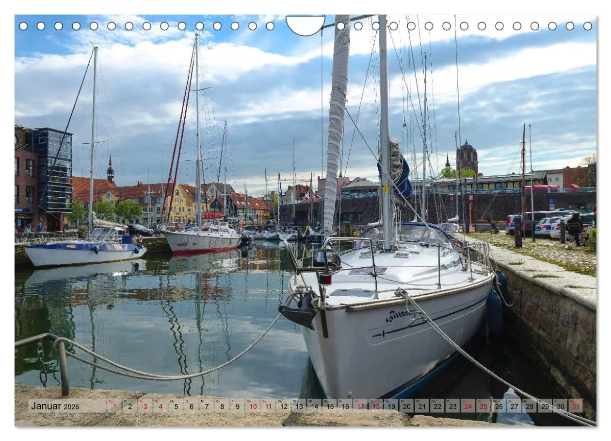 Bild: 9783457859193 | Ein Bummel durch die Hansestadt Stralsund (Wandkalender 2026 DIN A4...