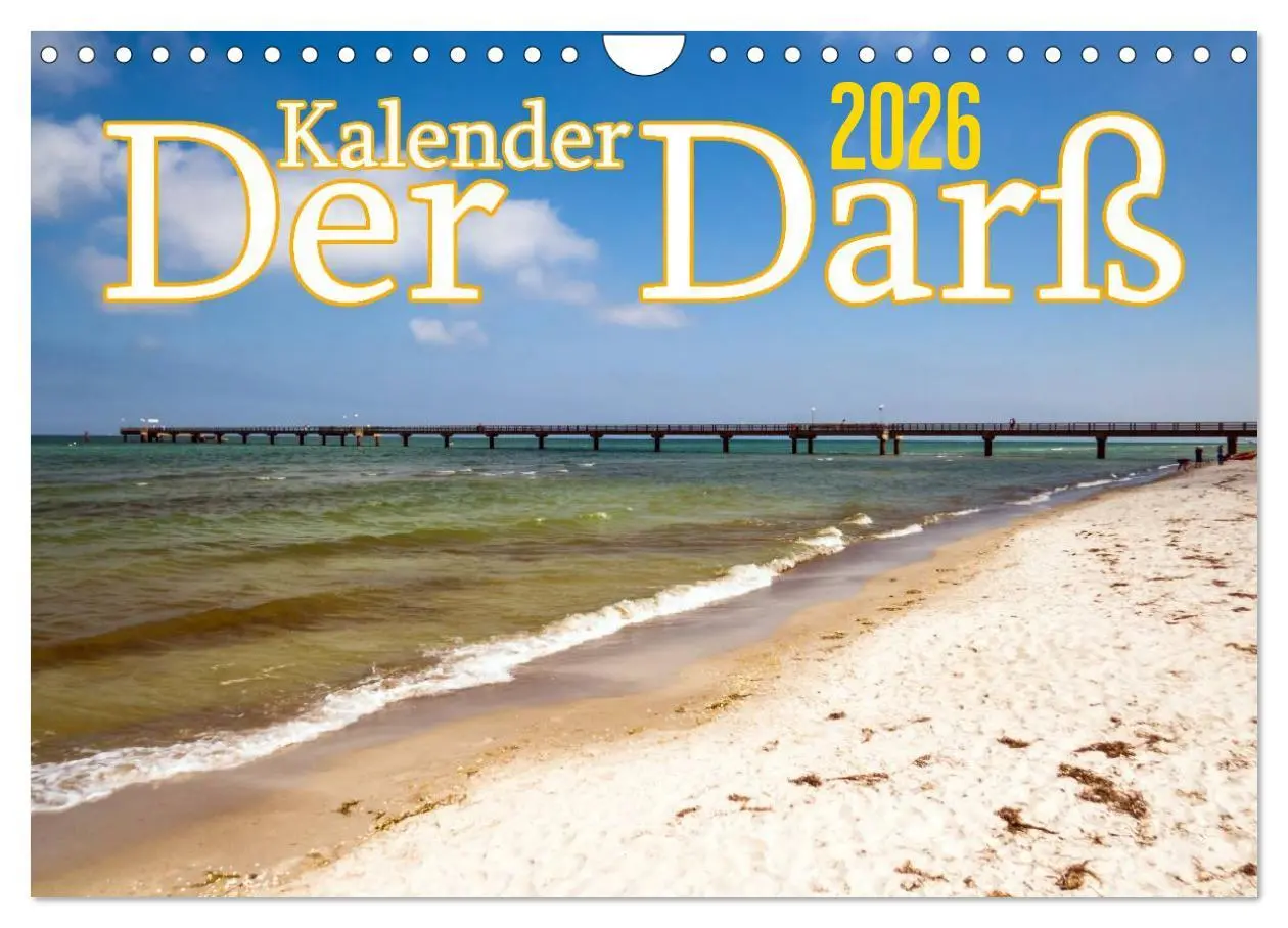 Cover: 9783516189193 | Der Darß Kalender (Wandkalender 2026 DIN A4 quer), CALVENDO...