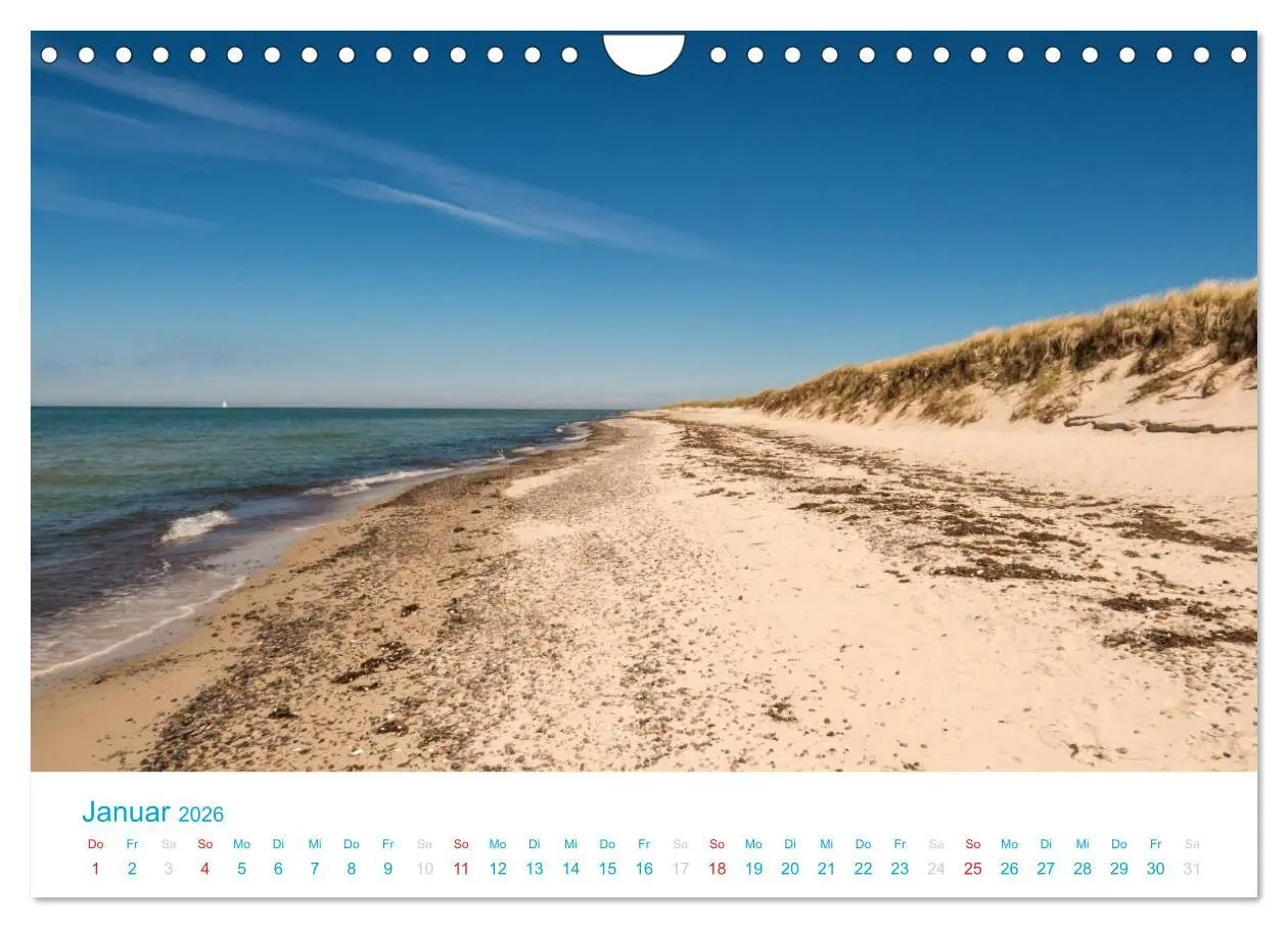 Bild: 9783516189193 | Der Darß Kalender (Wandkalender 2026 DIN A4 quer), CALVENDO...