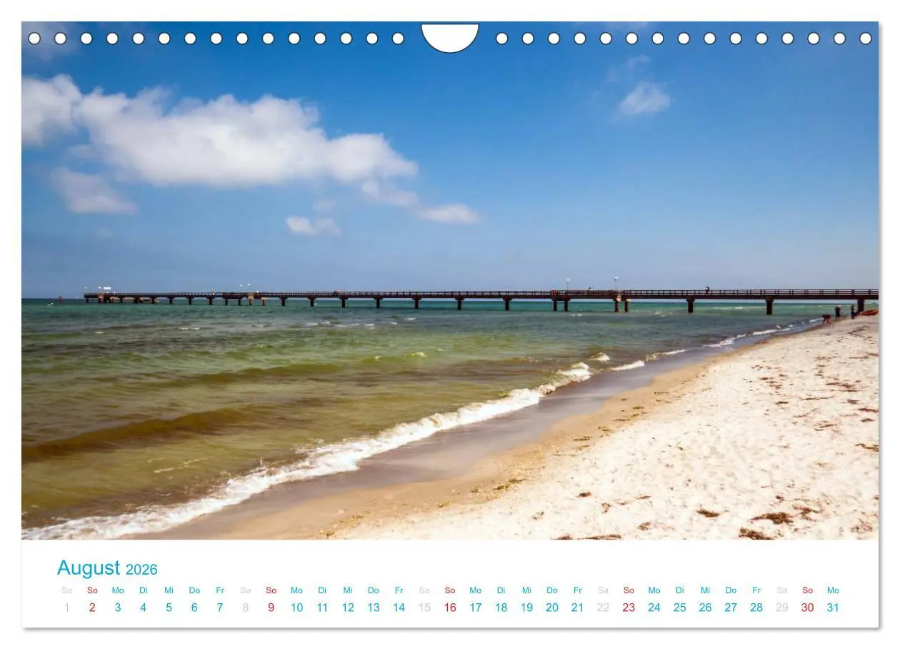 Bild: 9783516189193 | Der Darß Kalender (Wandkalender 2026 DIN A4 quer), CALVENDO...