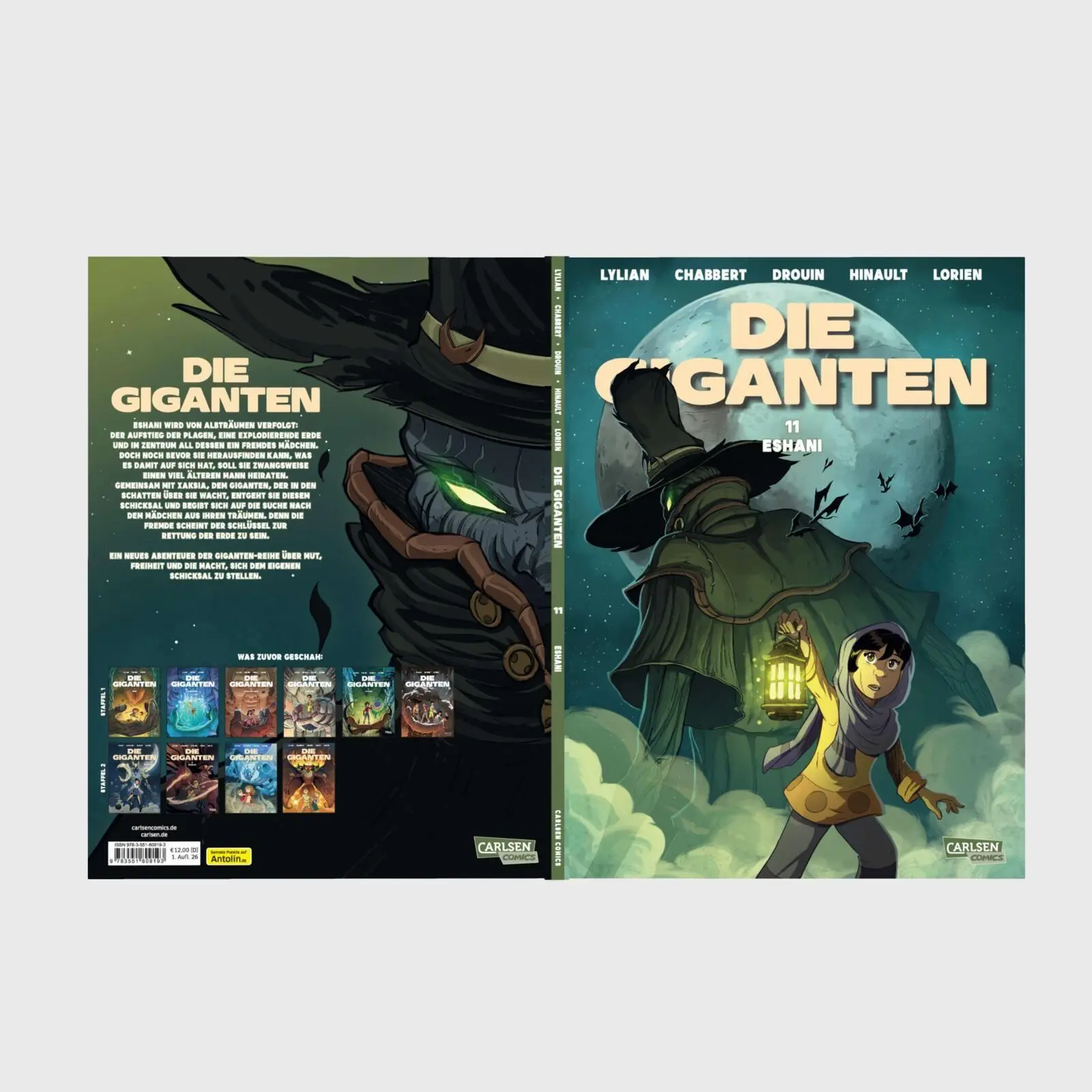 Bild: 9783551809193 | Die Giganten 11: Eshani | Lylian | Taschenbuch | Die Giganten | 56 S.
