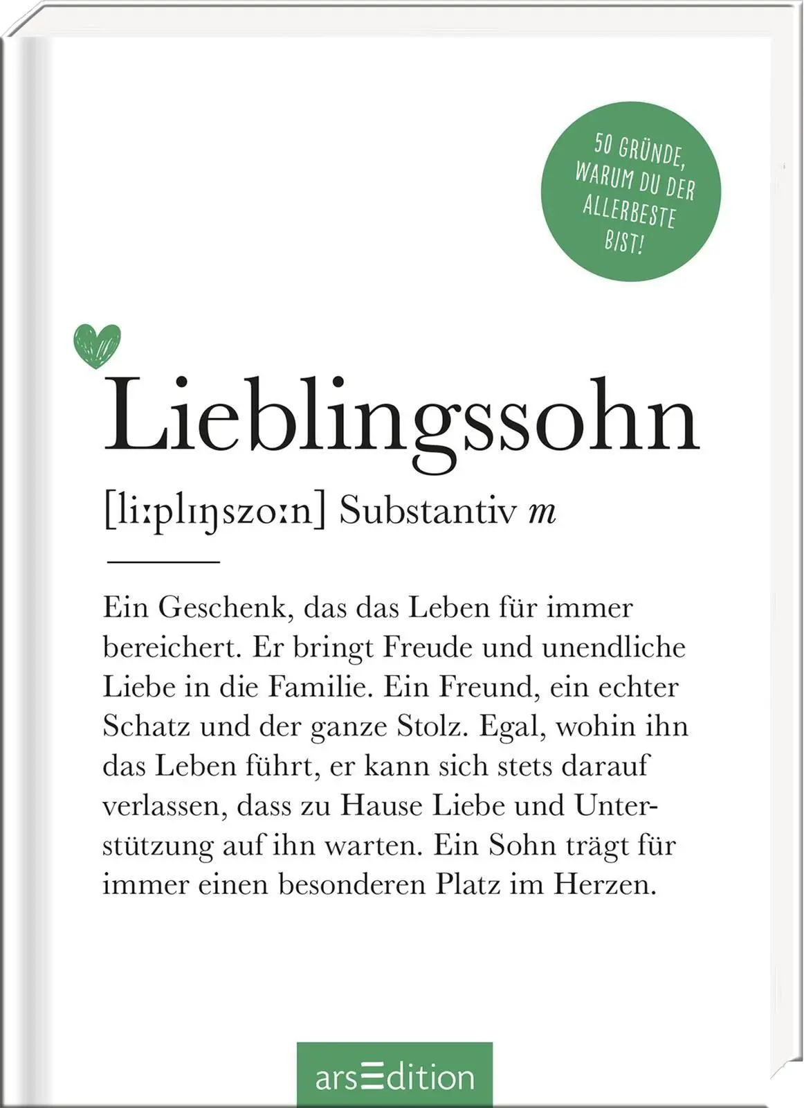 Cover: 9783845869193 | Lieblingssohn (Substantiv, m) | Buch | 48 S. | Deutsch | 2026