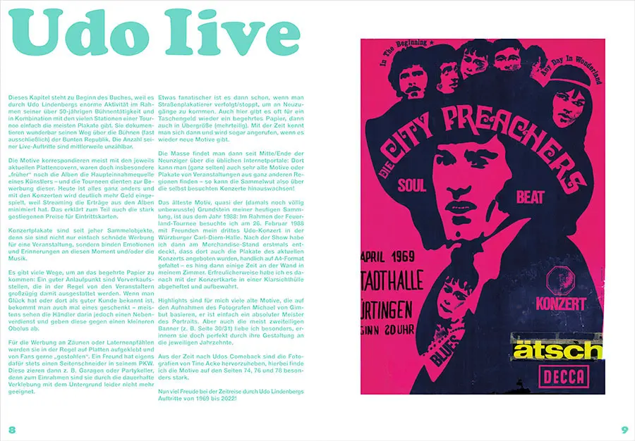 Bild: 9783966649193 | Udo Lindenberg Posterbuch | Frank Bartsch | Taschenbuch | Deutsch