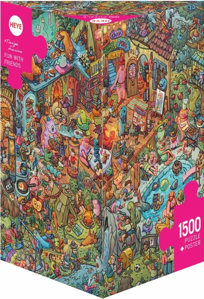Cover: 4001689299293 | Fun With Friends Puzzle 1500 Teile | Marija Tiurina | Spiel | 29929