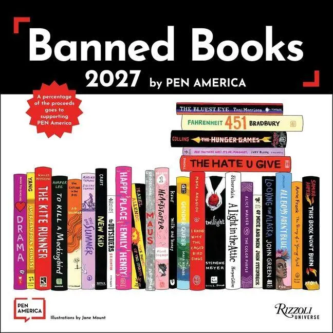 Cover: 9780789349293 | The Banned Books 2027 Wall Calendar | Pen America | Kalender | 24 S.