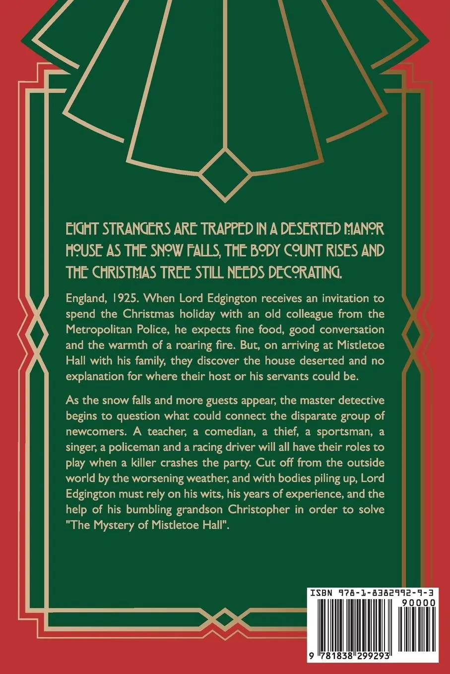 Rückseite: 9781838299293 | The Mystery of Mistletoe Hall | A Standalone 1920s Christmas Mystery