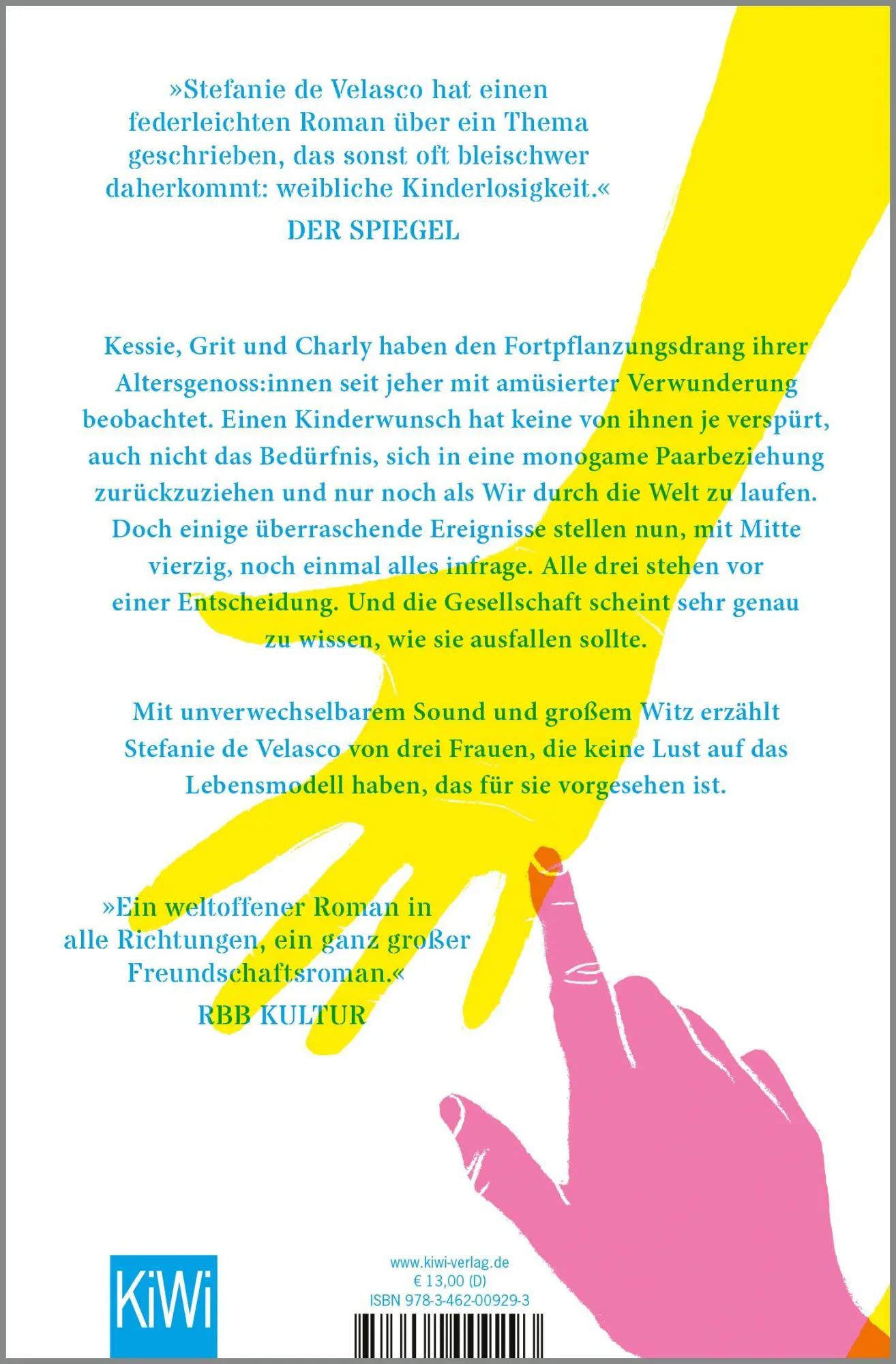 Rückseite: 9783462009293 | Das Gras auf unserer Seite | Roman | Stefanie De Velasco | Taschenbuch