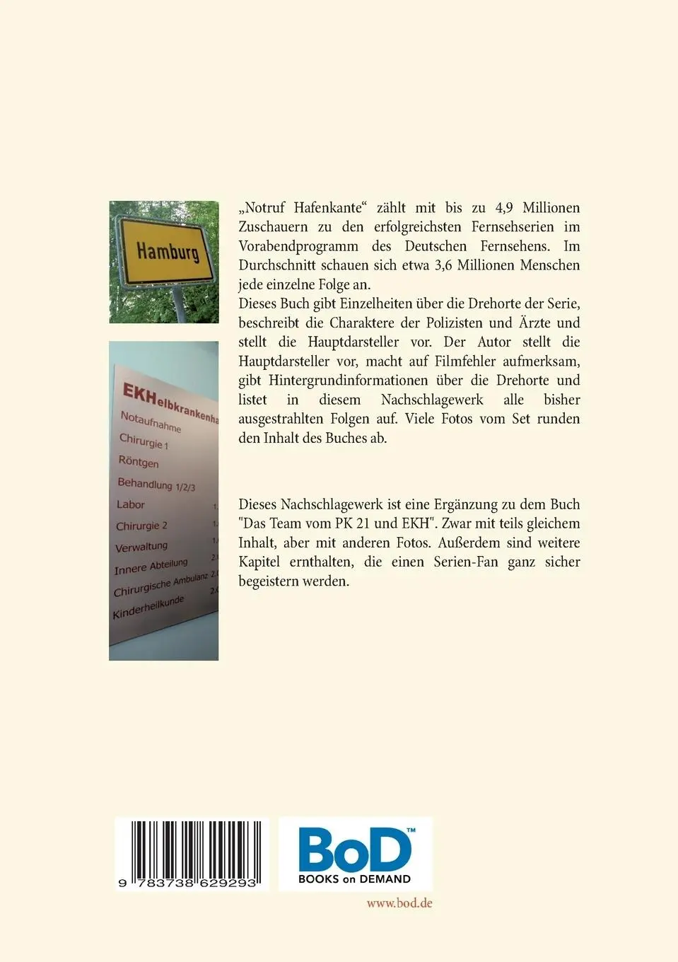 Rückseite: 9783738629293 | Das Team vom PK 21 und EKH II | Matthias Röhe | Taschenbuch | 104 S.
