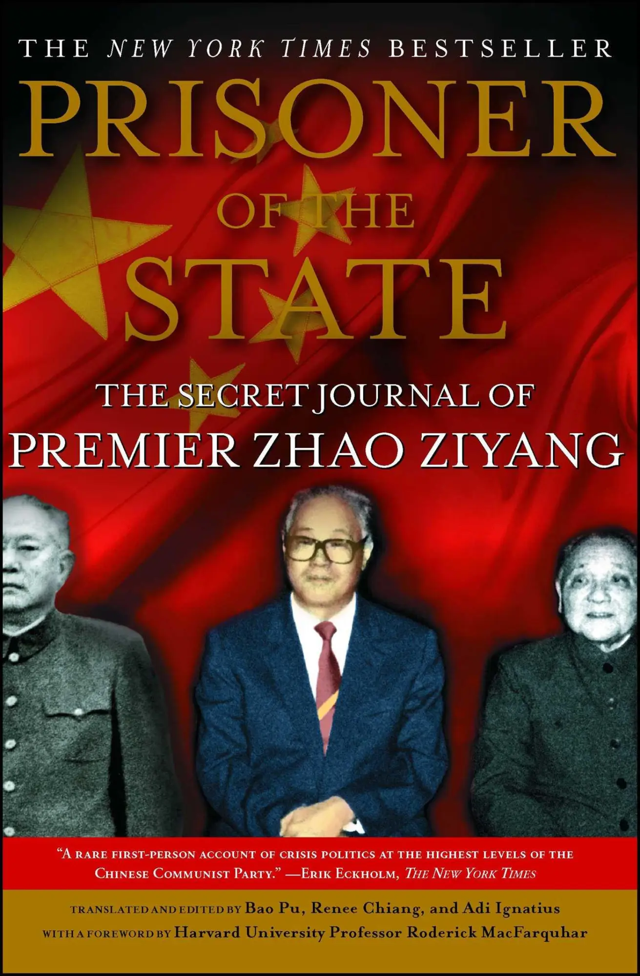 Cover: 9781439149393 | Prisoner of the State | The Secret Journal of Zhao Ziyang | Ziyang