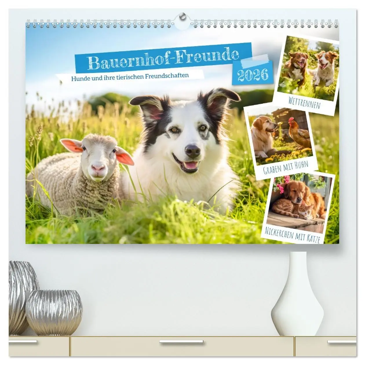 Cover: 9783457459393 | Bauernhof-Freunde - Hunde und ihre tierischen Freundschaften...