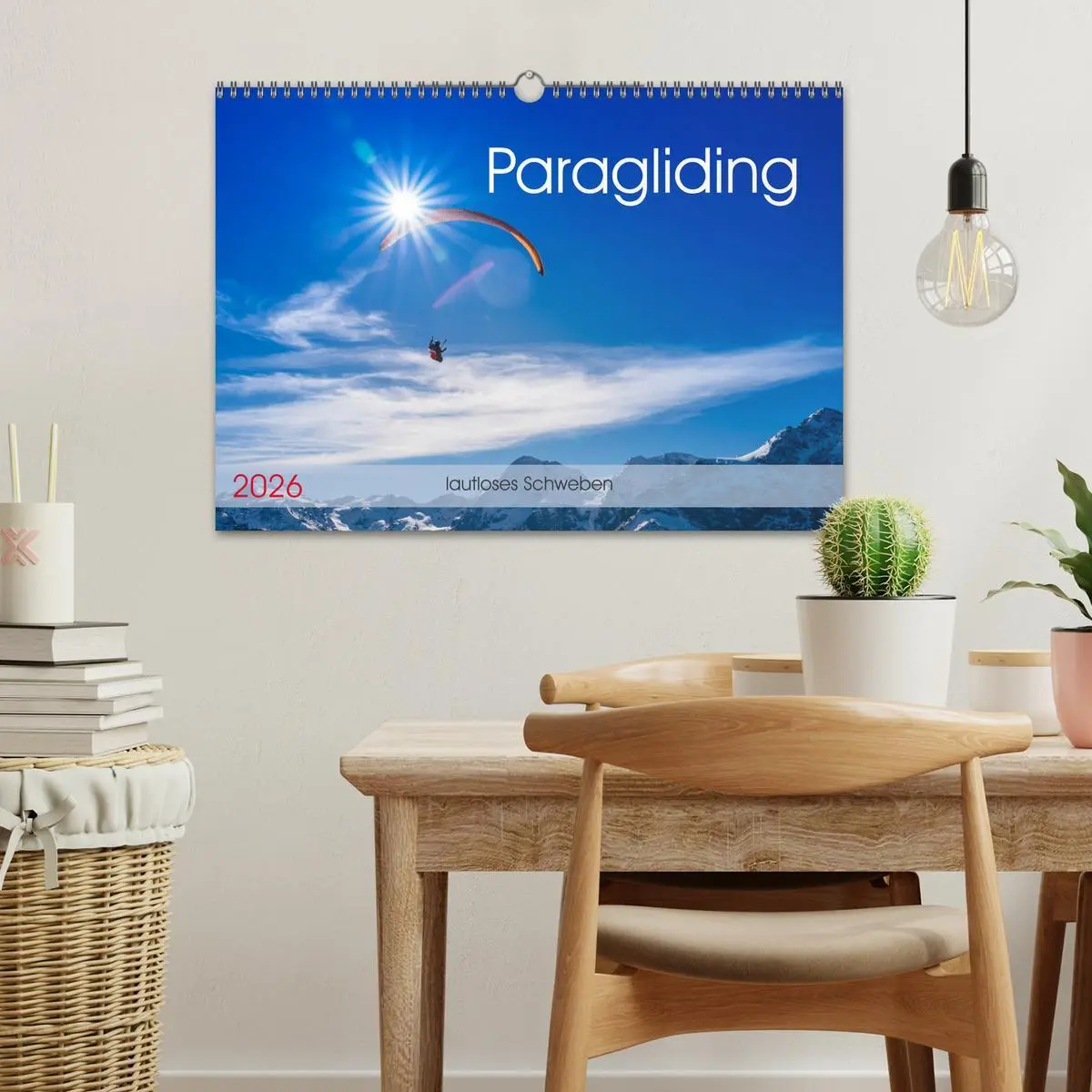 Bild: 9783457839393 | Paragliding - lautloses Schweben (Wandkalender 2026 DIN A3 quer),...