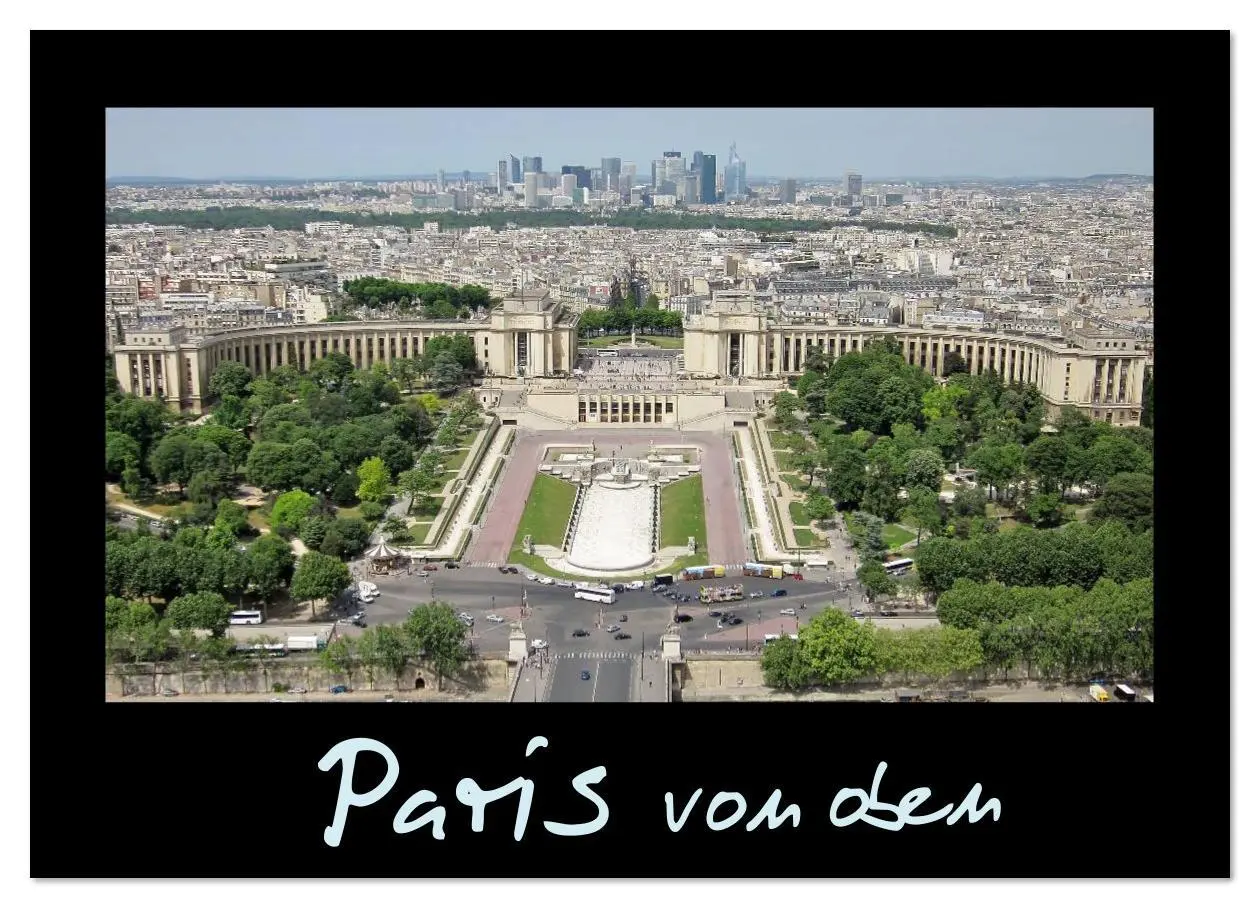 Cover: 9783516239393 | Paris von oben (Wandkalender 2026 DIN A3 quer), CALVENDO...