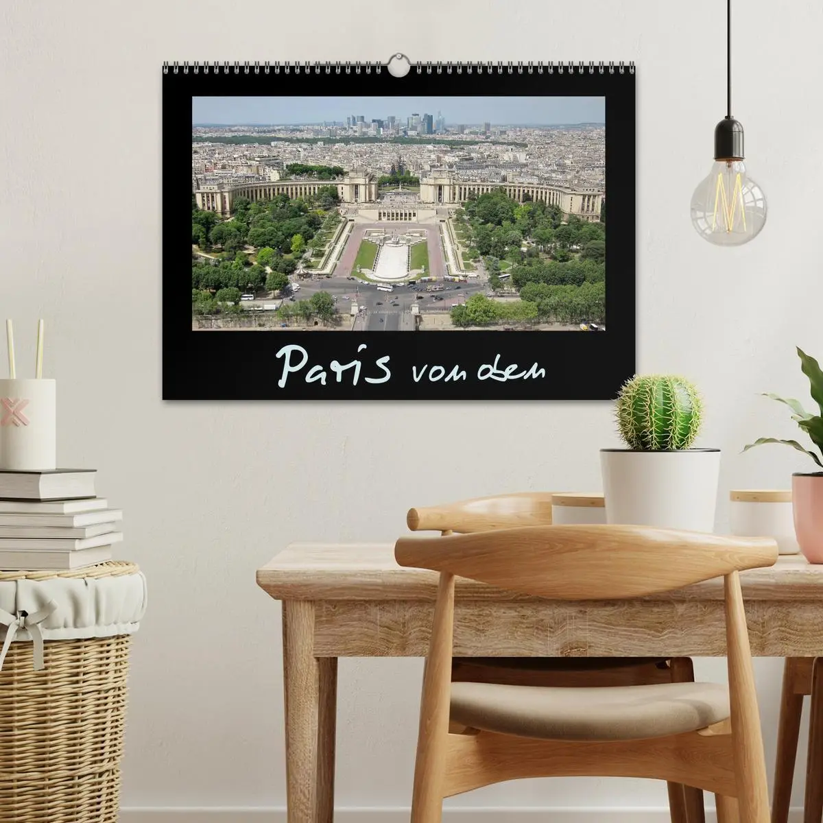 Bild: 9783516239393 | Paris von oben (Wandkalender 2026 DIN A3 quer), CALVENDO...