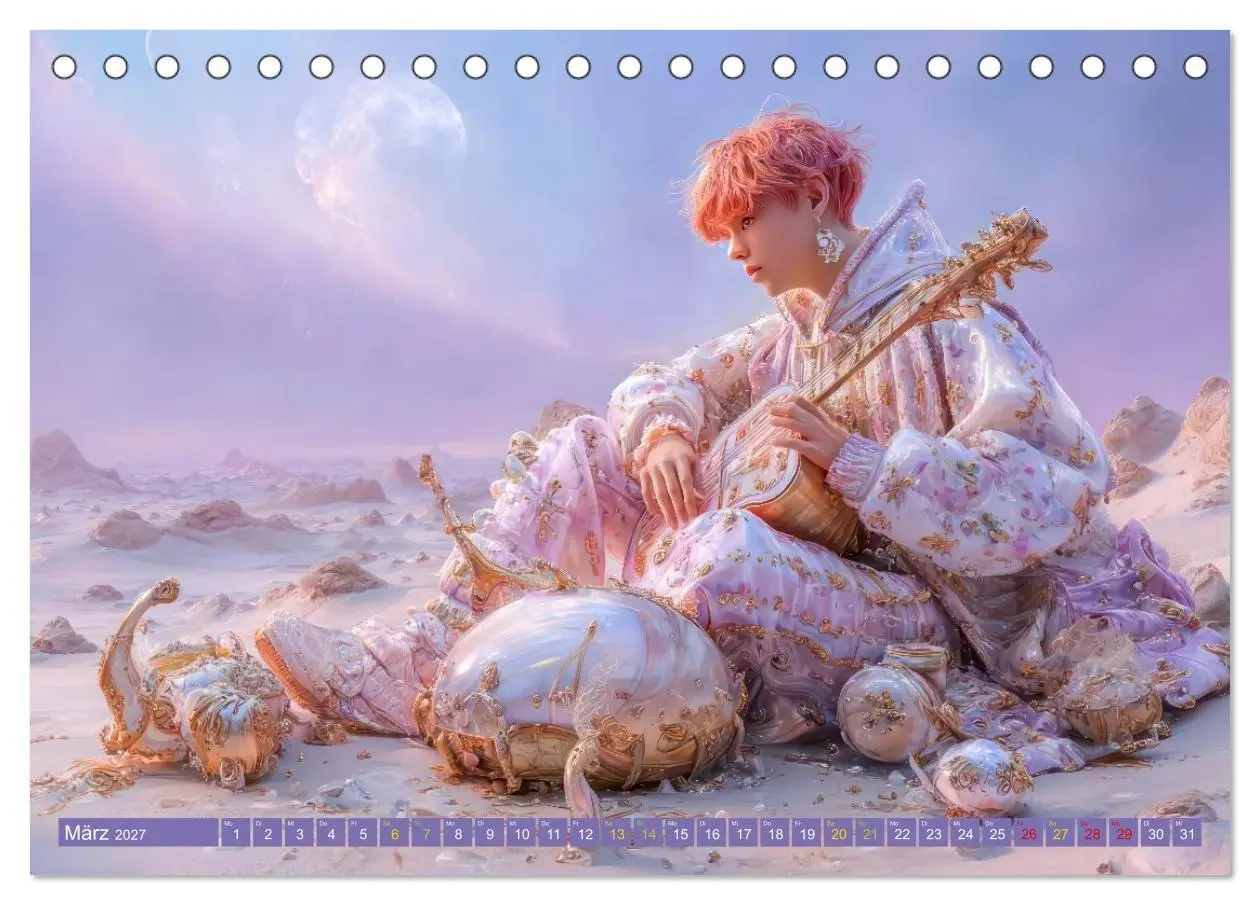 Bild: 9783516929393 | Eine Liebe zur Musik - Musikanten (Tischkalender 2027 DIN A5 quer),...