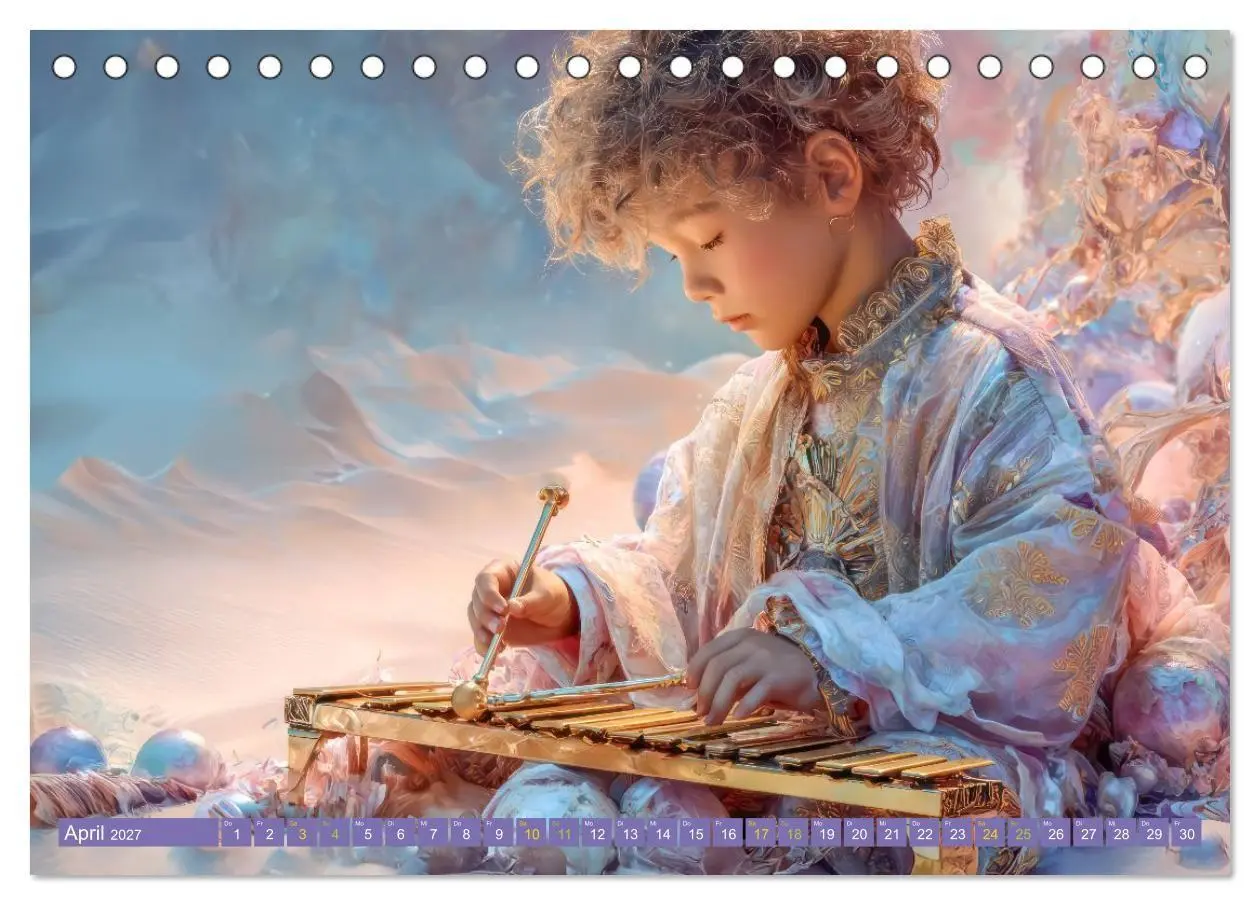 Bild: 9783516929393 | Eine Liebe zur Musik - Musikanten (Tischkalender 2027 DIN A5 quer),...