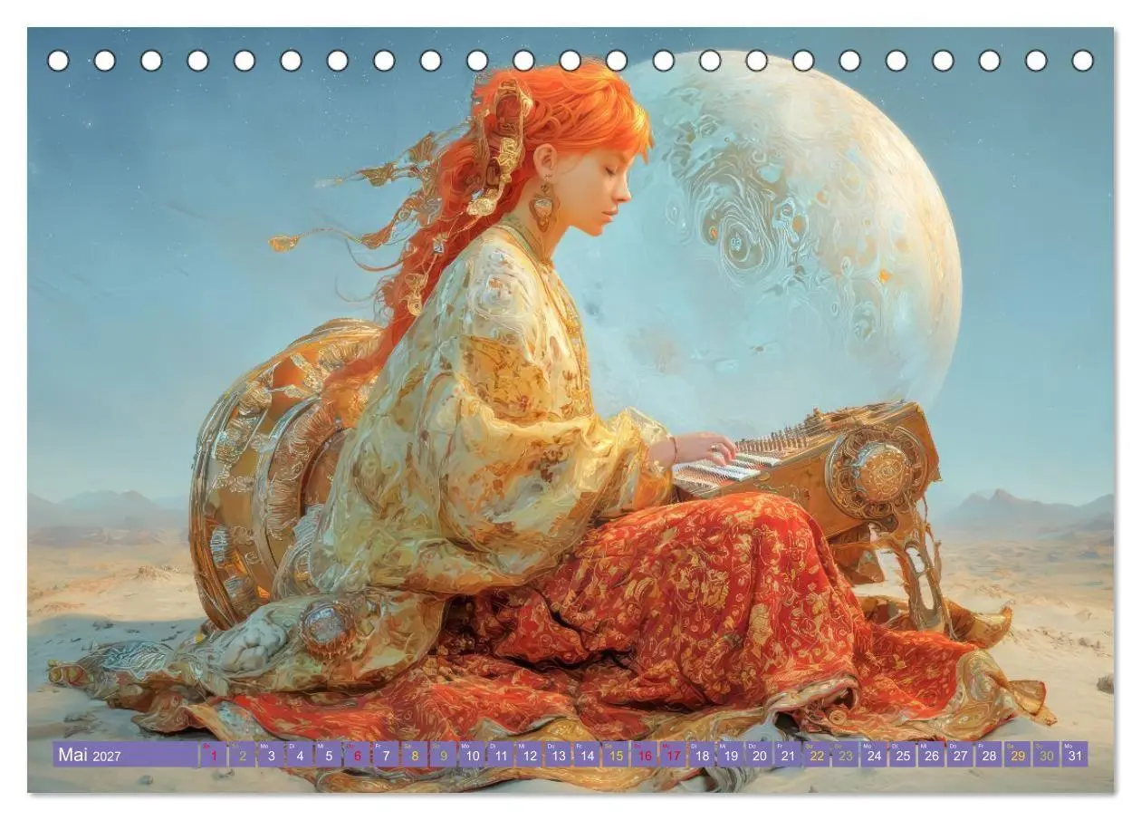 Bild: 9783516929393 | Eine Liebe zur Musik - Musikanten (Tischkalender 2027 DIN A5 quer),...