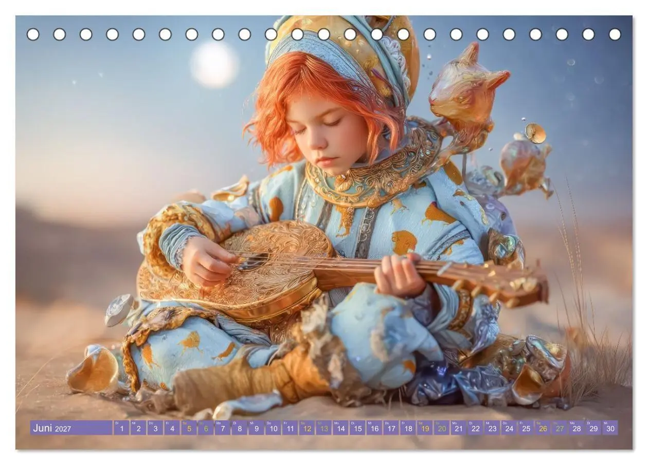Bild: 9783516929393 | Eine Liebe zur Musik - Musikanten (Tischkalender 2027 DIN A5 quer),...