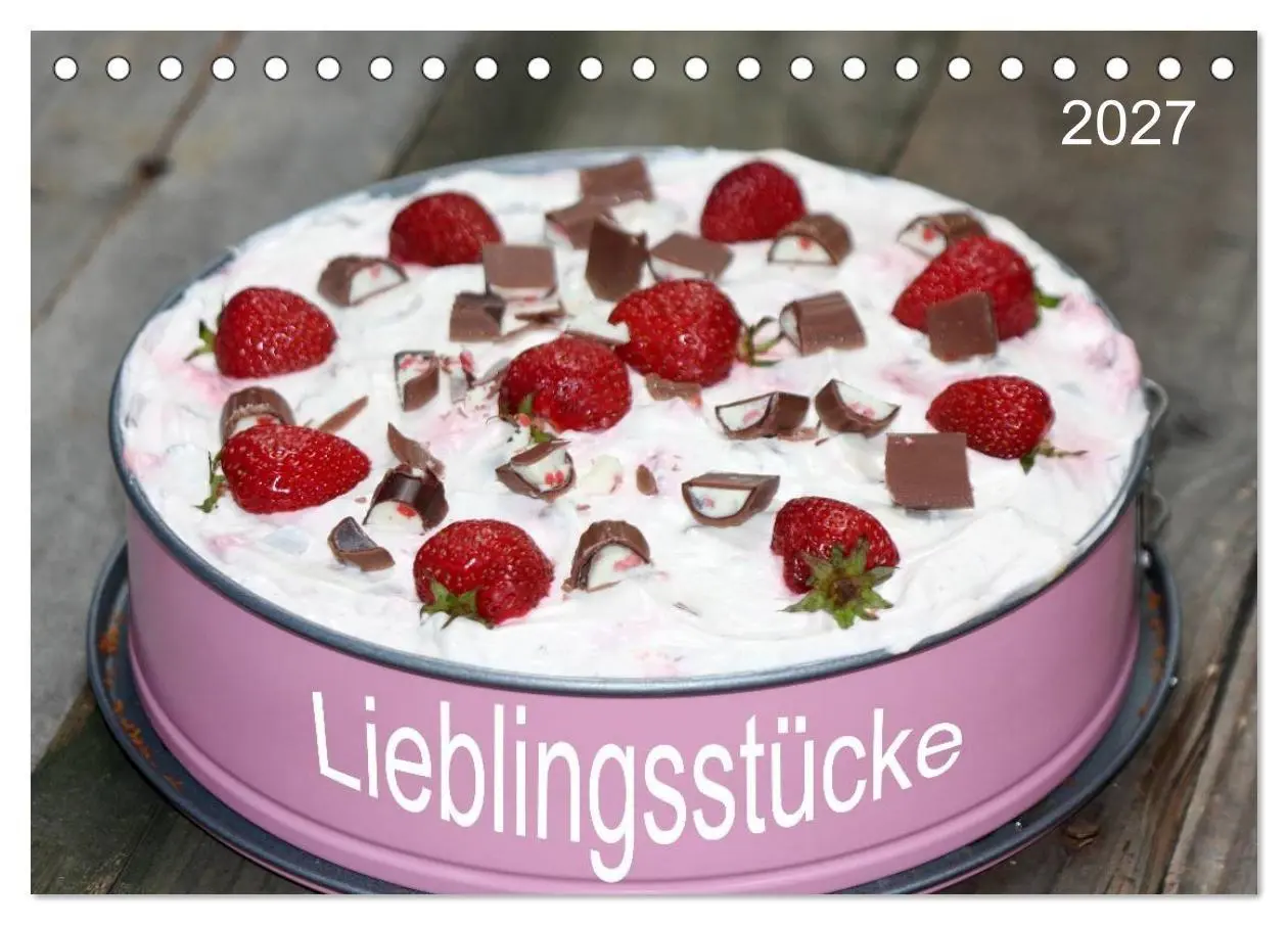 Cover: 9783594219393 | Lieblingsstücke (Tischkalender 2027 DIN A5 quer), CALVENDO...