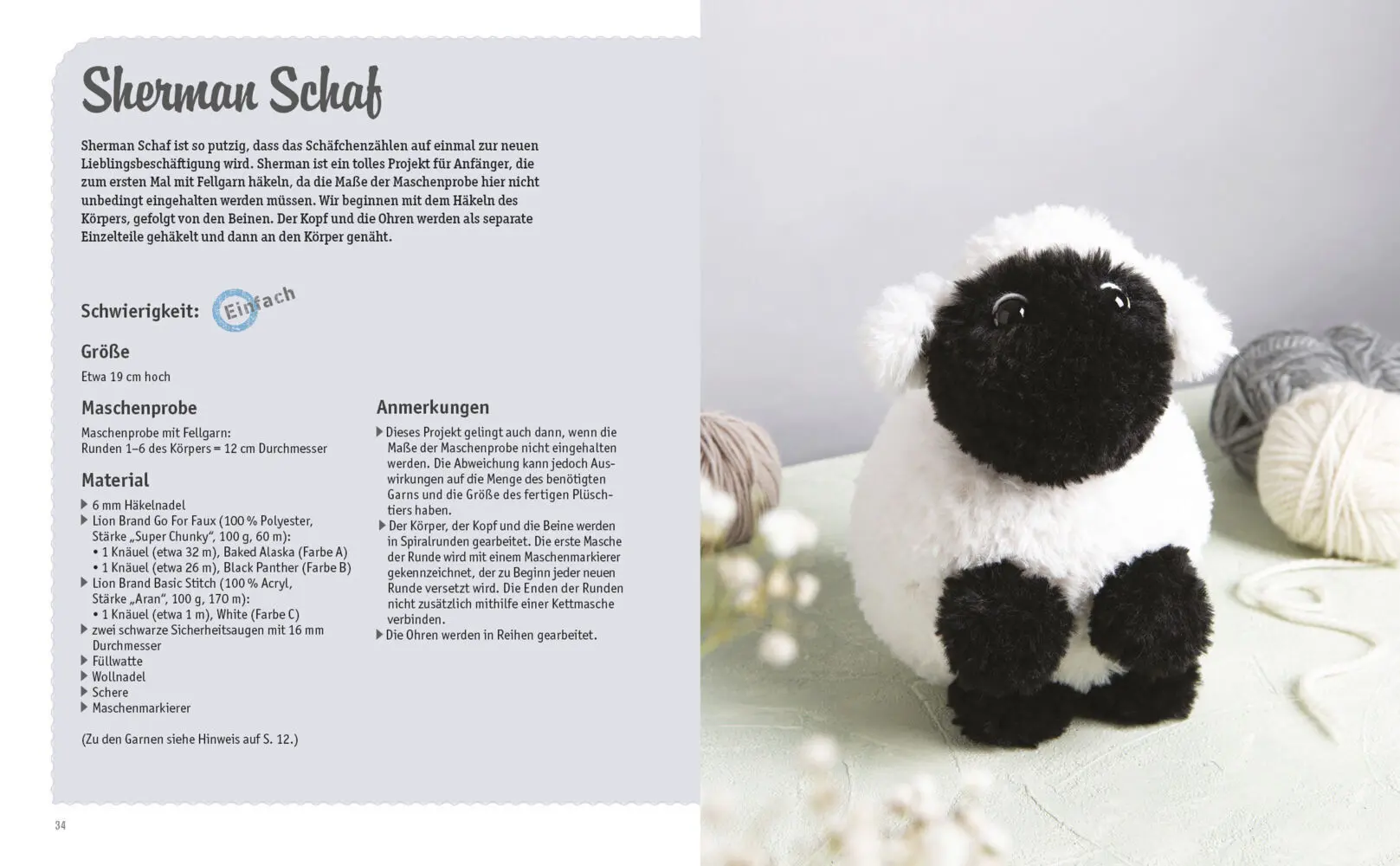 Bild: 9783809449393 | Flauschige Freunde. 12 gehäkelte Tier-Amigurumis aus Plüschwolle
