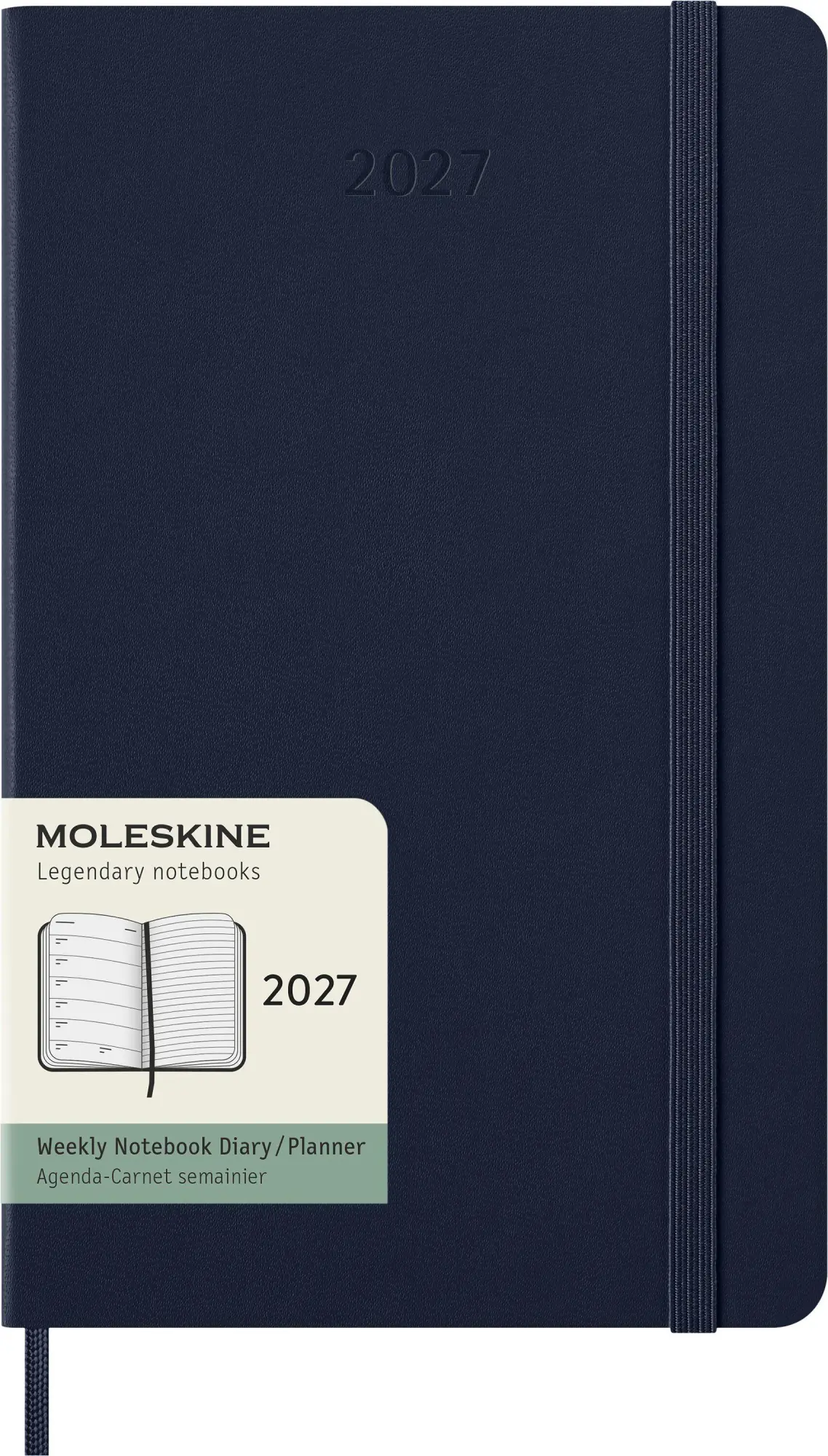 Cover: 8056999279493 | Moleskine 12 Monate Wochen Notizkalender 2027, Large/A5, 1 Wo = 1...