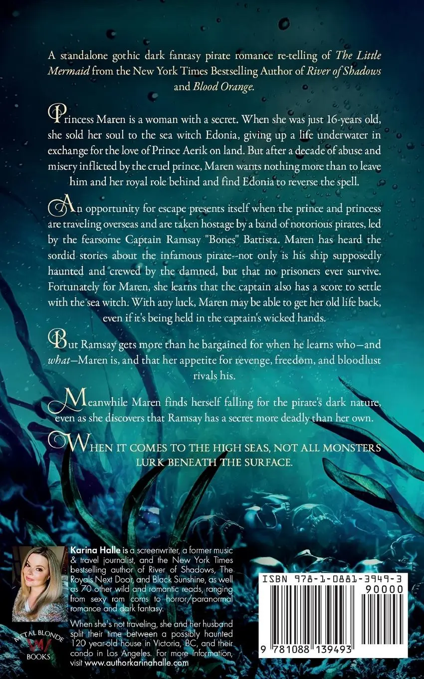 Rückseite: 9781088139493 | A Ship of Bones and Teeth | Karina Halle | Taschenbuch | Englisch