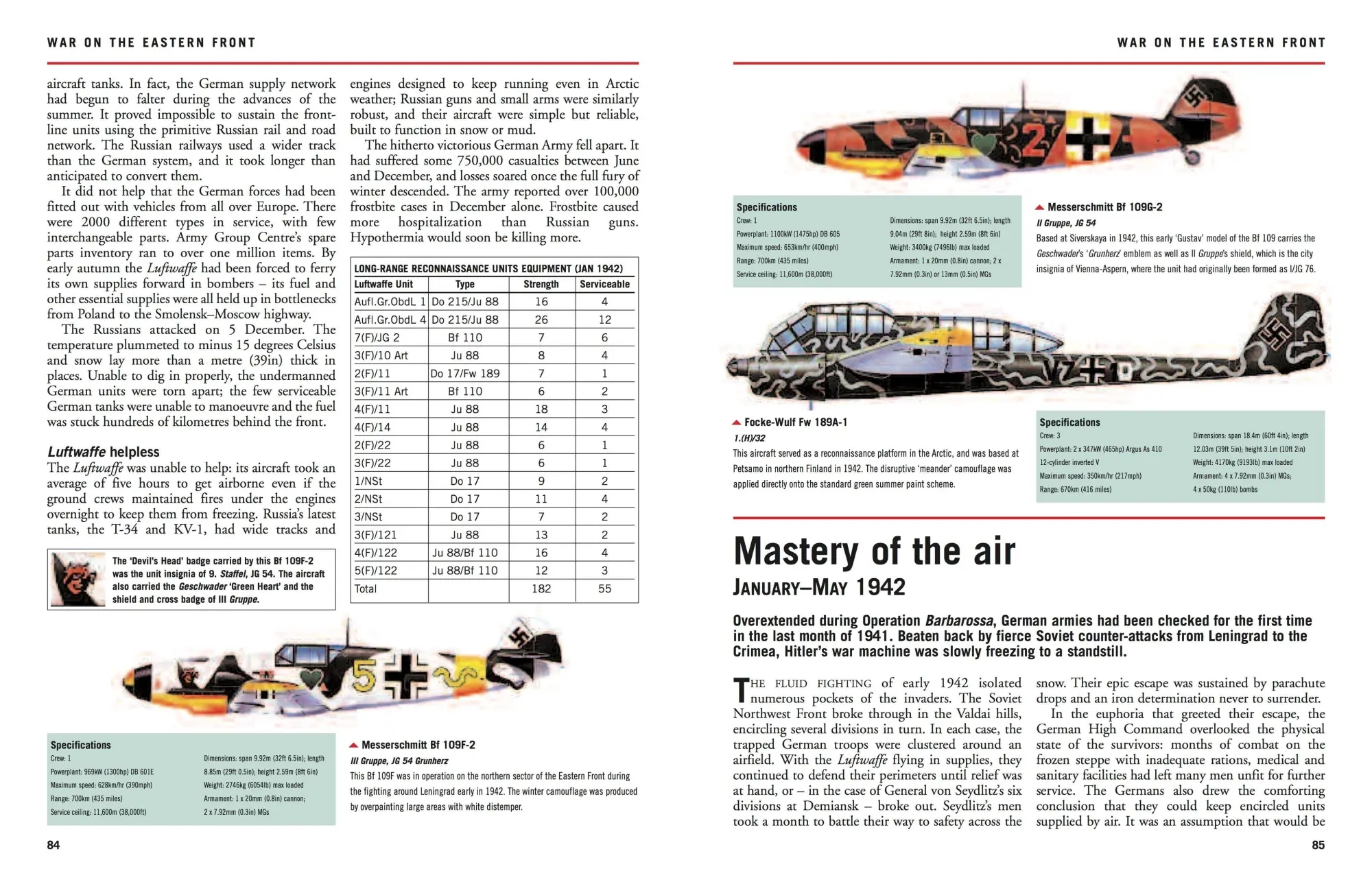 Bild: 9781782749493 | Luftwaffe Squadrons 1939-45 | Identification Guide | Chris Bishop
