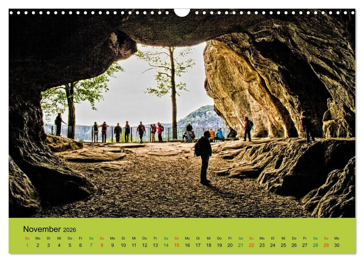 Bild: 9783516089493 | Im Elbsandstein - Sächsisch-böhmische Schweiz (Wandkalender 2026...