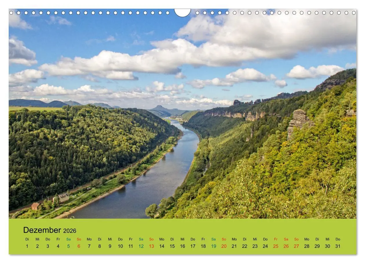 Bild: 9783516089493 | Im Elbsandstein - Sächsisch-böhmische Schweiz (Wandkalender 2026...