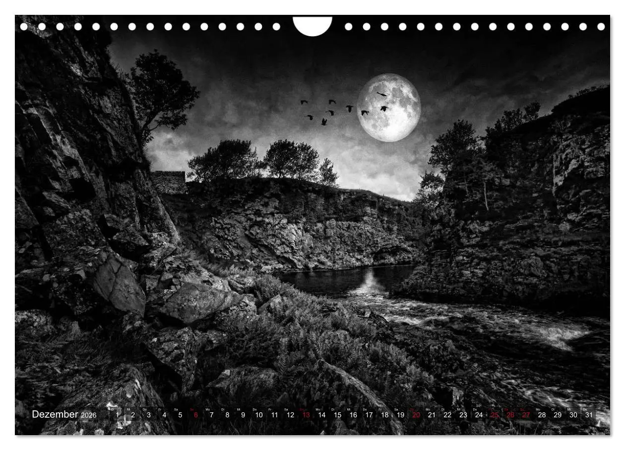 Bild: 9783516159493 | Gothic Fantasy (Wandkalender 2026 DIN A4 quer), CALVENDO...