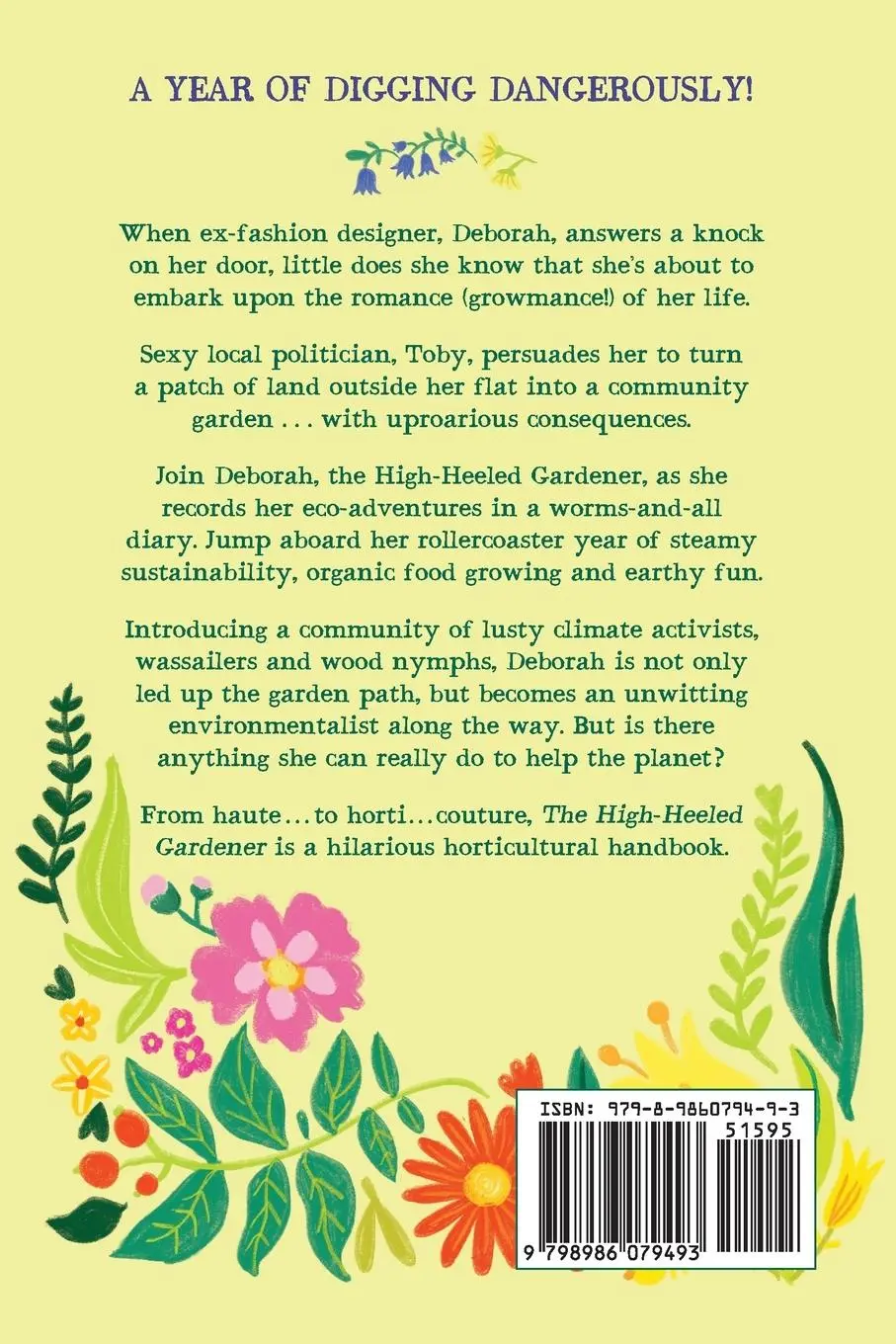 Rückseite: 9798986079493 | The High-Heeled Gardener | Debbie Bourne | Taschenbuch | Englisch