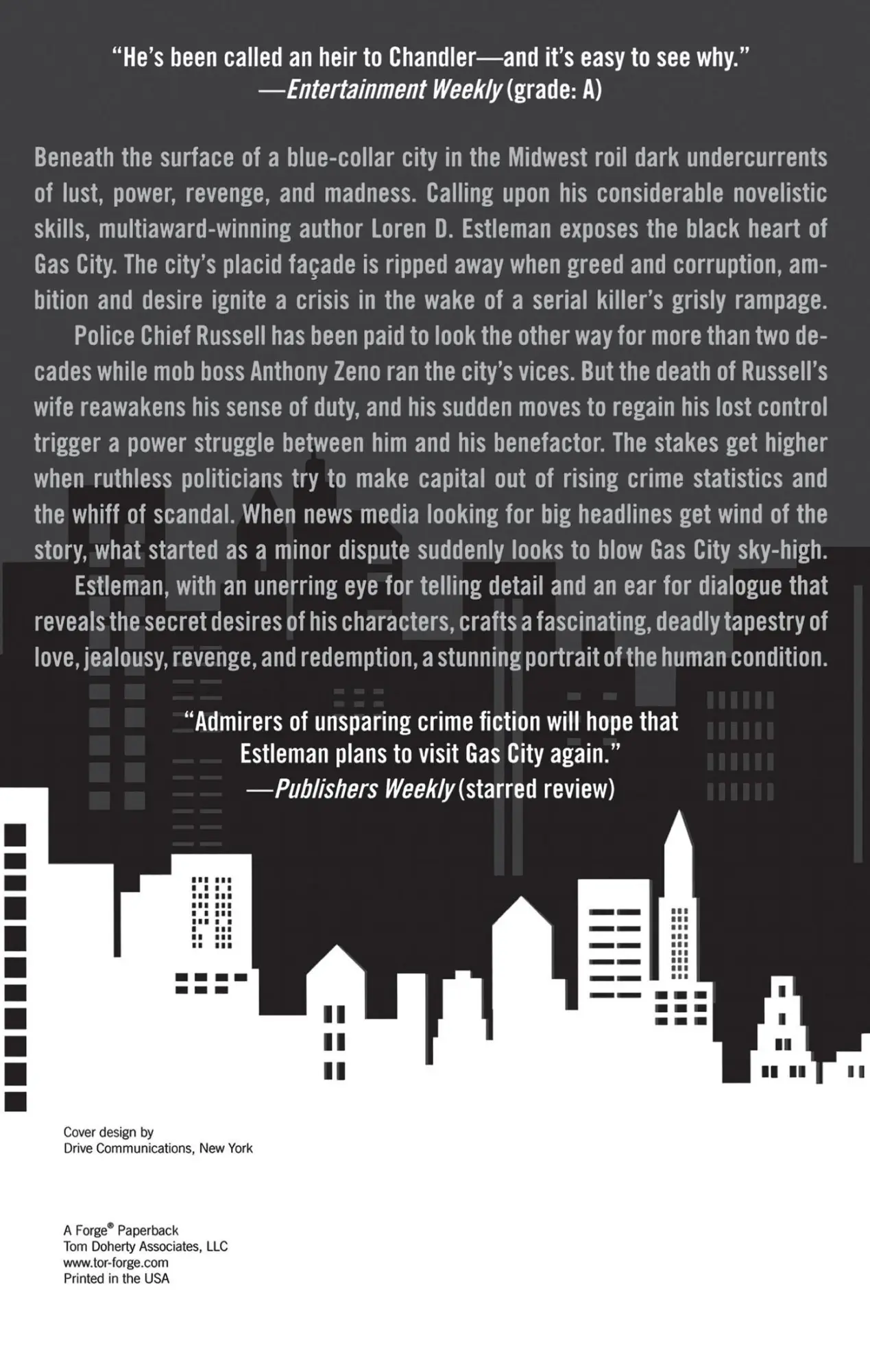 Rückseite: 9780765319593 | Gas City | Loren D. Estleman | Taschenbuch | Kartoniert / Broschiert