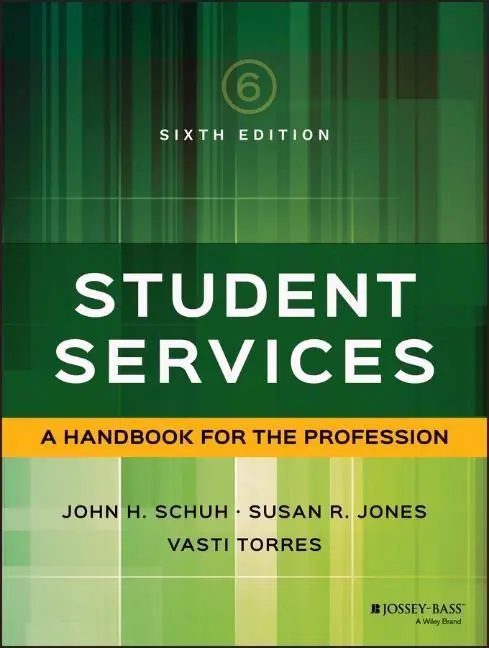Cover: 9781119049593 | Student Services | A Handbook for the Profession | Schuh (u. a.)