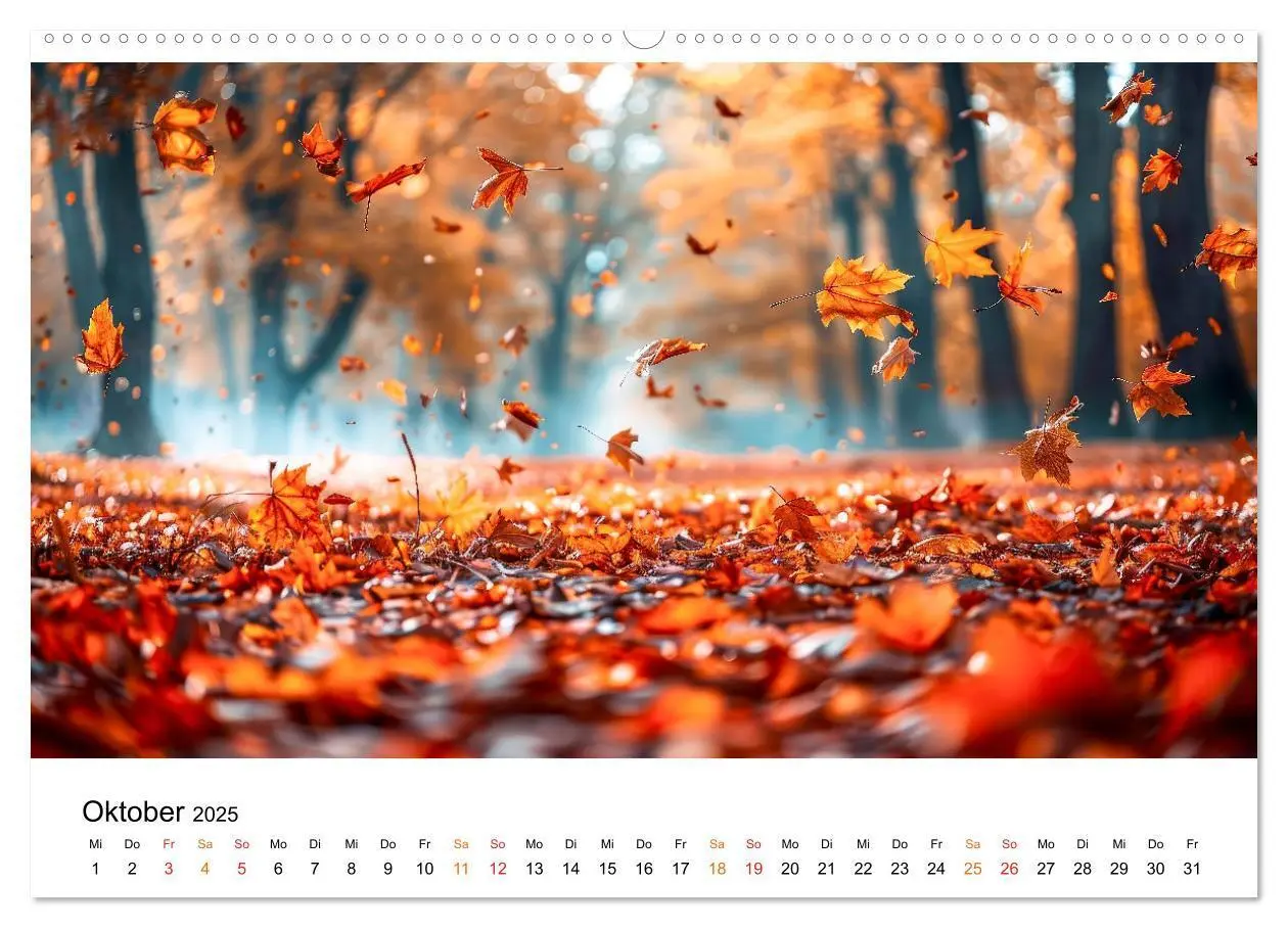 Bild: 9783457129593 | Natur im Jahr (Wandkalender 2025 DIN A2 quer), CALVENDO Monatskalender