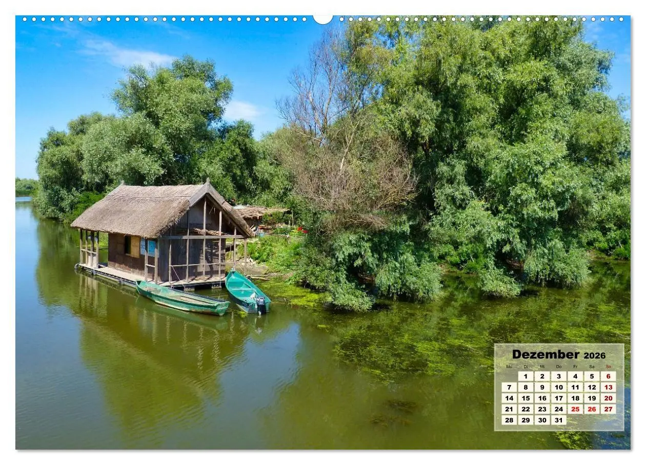 Bild: 9783457299593 | Die schöne blaue Donau (Wandkalender 2026 DIN A2 quer), CALVENDO...