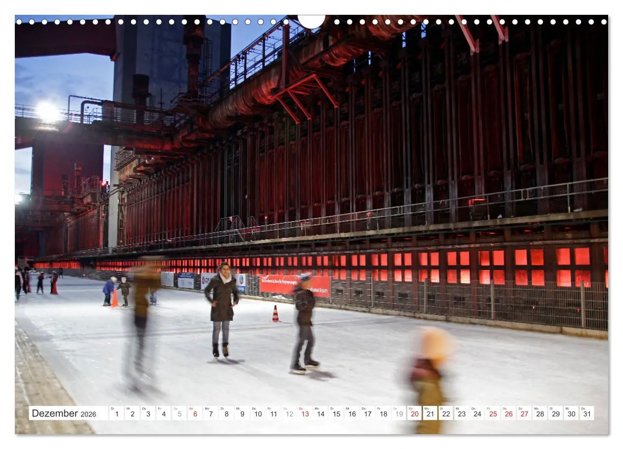 Bild: 9783457439593 | Die Zechen im Ruhrpott (Wandkalender 2026 DIN A3 quer), CALVENDO...