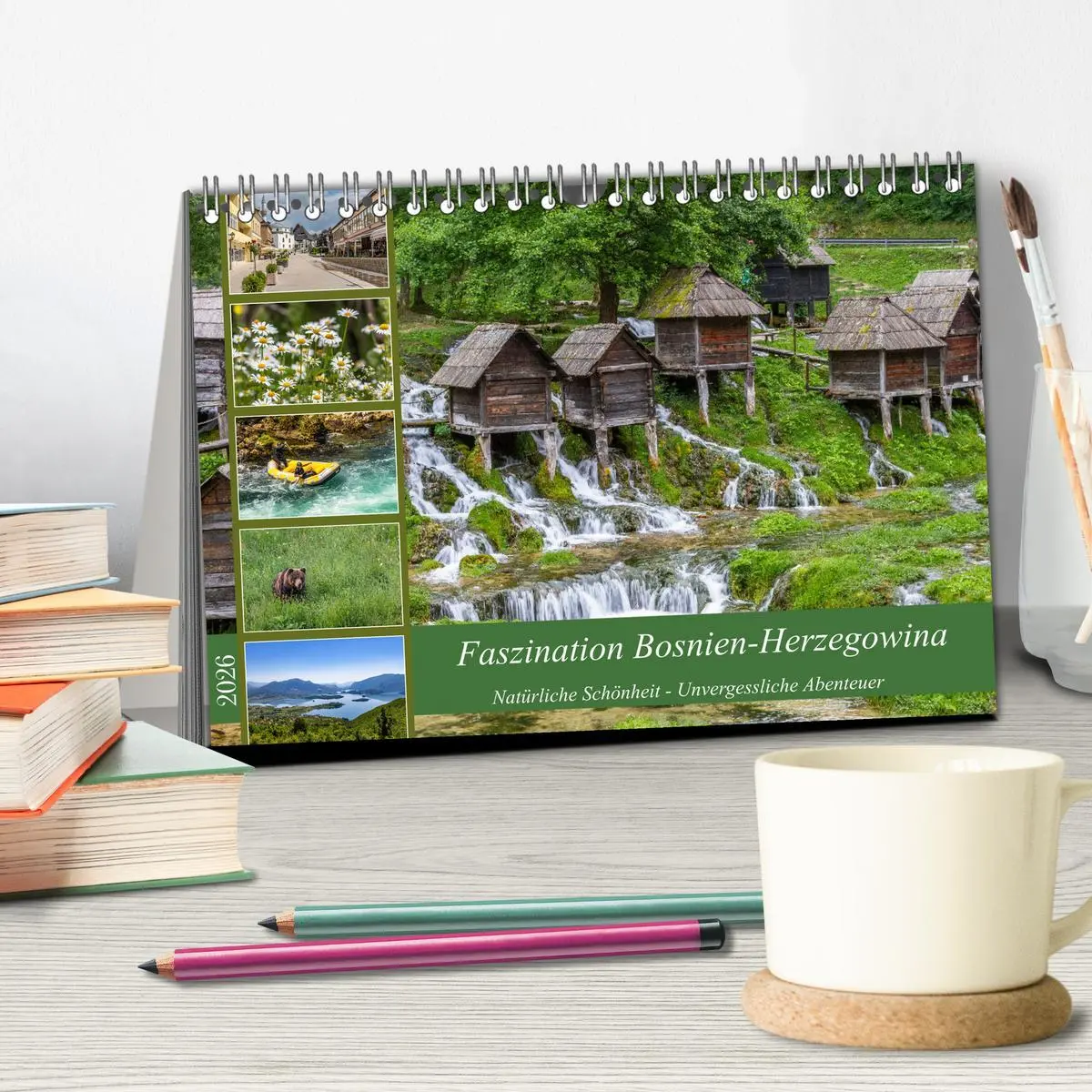 Bild: 9783457509593 | Faszination Bosnien-Herzegowina (Tischkalender 2026 DIN A5 quer),...