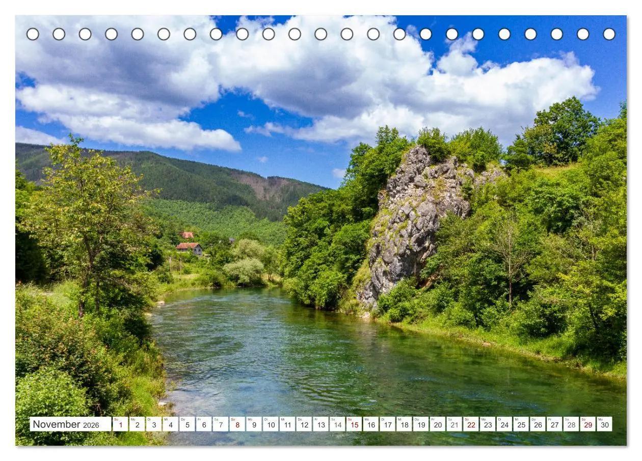 Bild: 9783457509593 | Faszination Bosnien-Herzegowina (Tischkalender 2026 DIN A5 quer),...