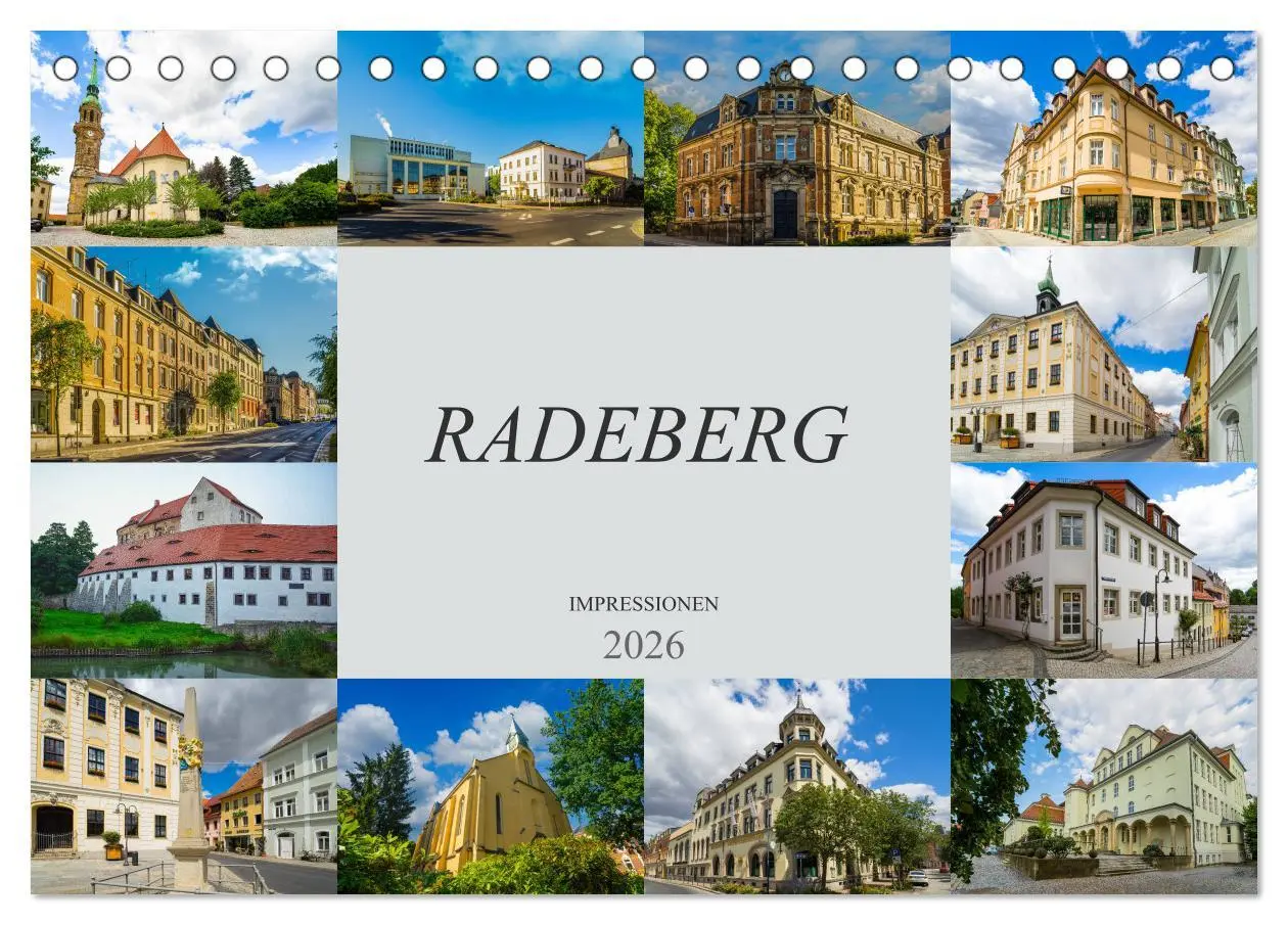 Cover: 9783457819593 | Radeberg Impressionen (Tischkalender 2026 DIN A5 quer), CALVENDO...