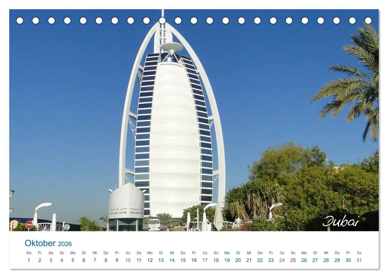 Bild: 9783516219593 | Vereinigte Arabische Emirate (Tischkalender 2026 DIN A5 quer),...