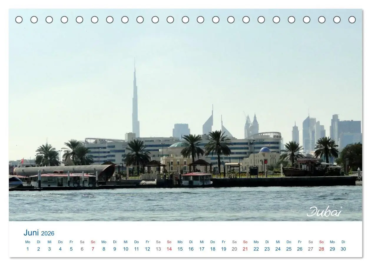 Bild: 9783516219593 | Vereinigte Arabische Emirate (Tischkalender 2026 DIN A5 quer),...