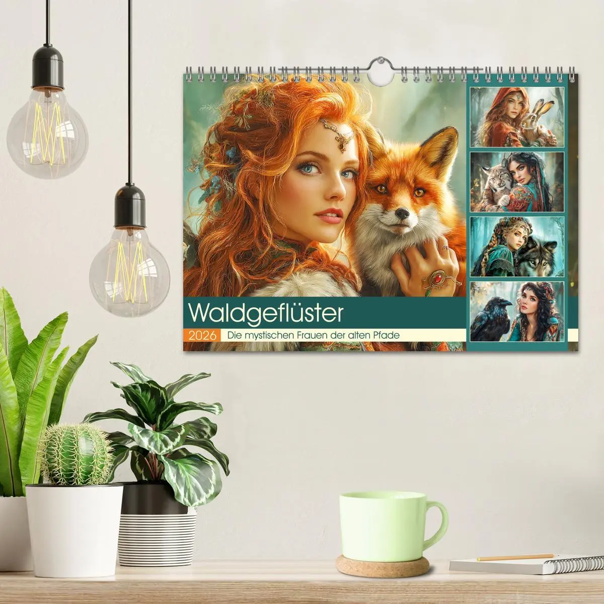 Bild: 9783516459593 | Waldgeflüster. Die mystischen Frauen der alten Pfade (Wandkalender...