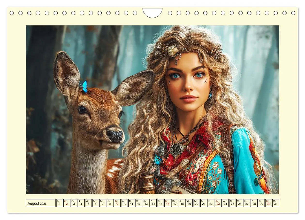 Bild: 9783516459593 | Waldgeflüster. Die mystischen Frauen der alten Pfade (Wandkalender...
