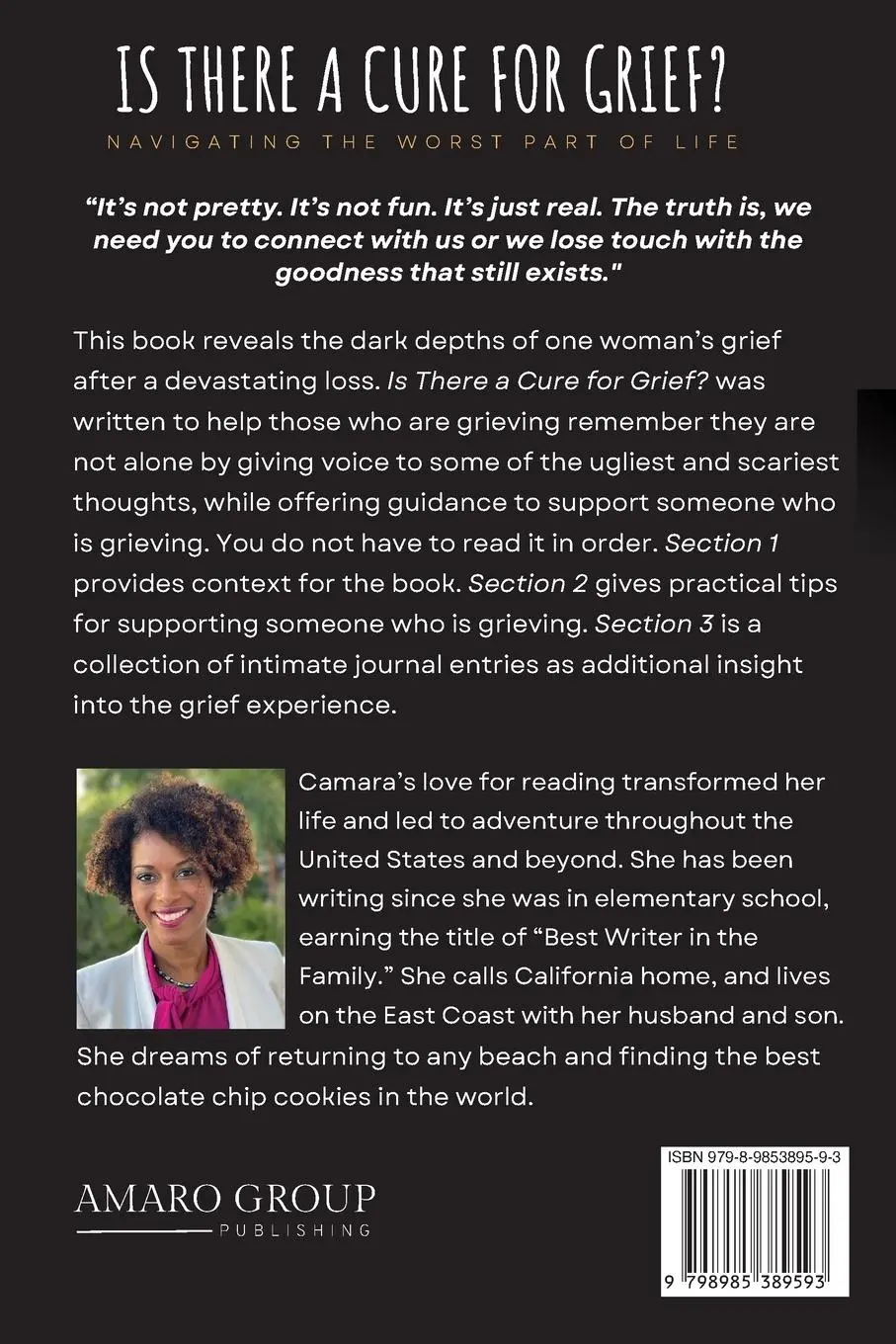Rückseite: 9798985389593 | Is There A Cure For Grief? | Navigating The Worst Part of Life | Buch