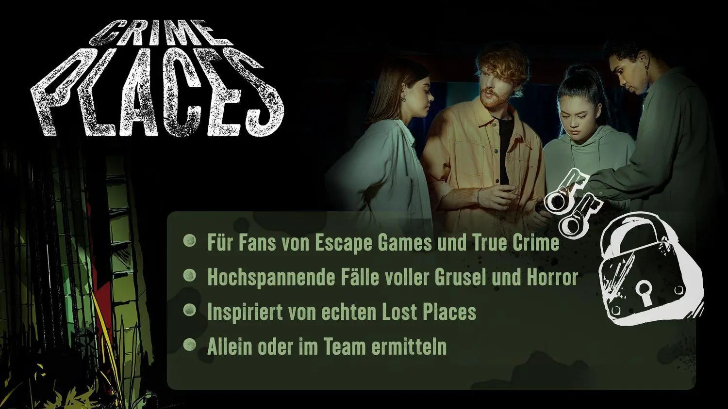 Bild: 4260512189693 | Crime Places. Stadt der Geister | Joel Müseler (u. a.) | Spiel | 72 S.